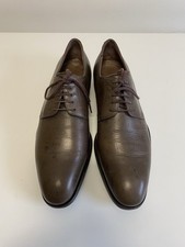 Raphael Hand Made Lederschuhe Derby Braun Herren Gr. 9 1/2 (43,5)