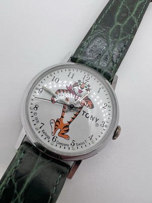 Vintage Rare 1976 Kellogg Cereal Tony The Tiger Watch Unique