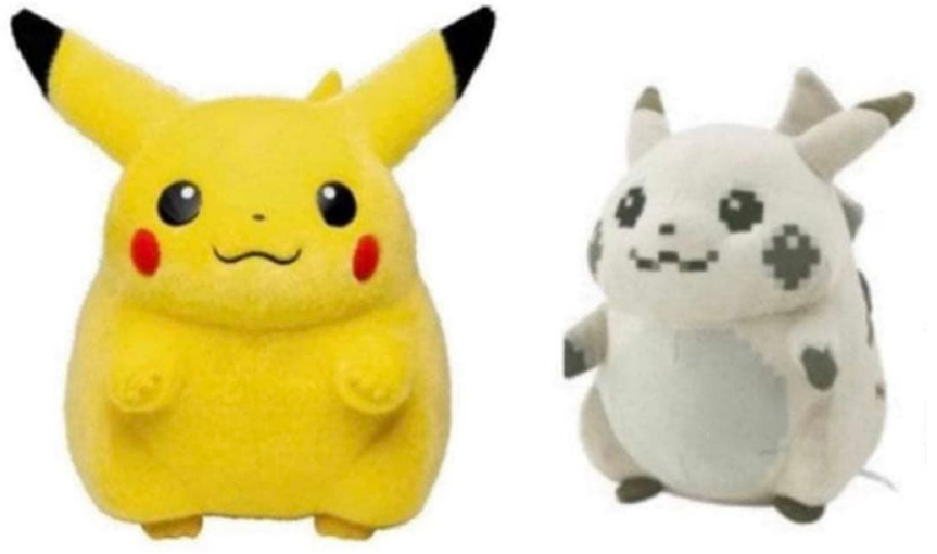 Pokemon 30th Anniversary Hajimari & Okaeri Pikachu Plush 2pc Set