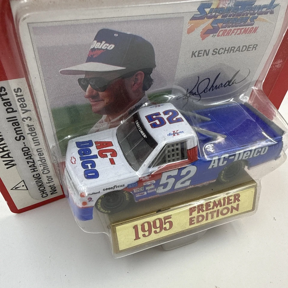 1995 Racing Champions 1:64 Ken Schrader #52 Craftsman SuperTruck AC-Delco Nascar - Image 3 of 4