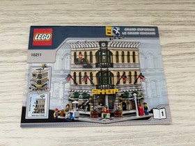 LEGO Grand Emporium 10211 Instruction Manual - All 3 Books - Instructions Only