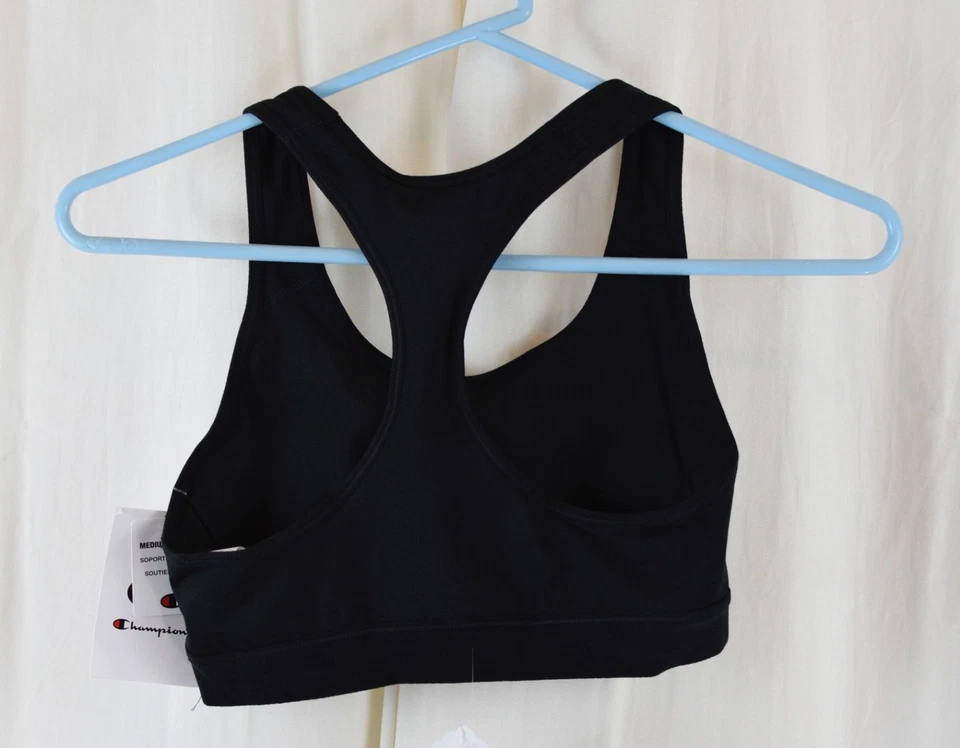 Champion Women's Sports Bra High-Impact Compression Black Size Small - Image 3 of 3