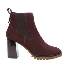 Sanctuary Ravish Pull On Chelsea Boot Dark Cherry Size 7 NWT $189 MSRP