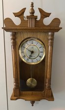 Meister Anker Wanduhr Holz-Pendeluhr mit Schlagwerk Vintage