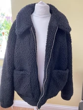 NEW LOOK BLACK JACKET WITH POCKETS