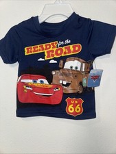 Disney Cars Lightning McQueen Mater Boys T-Shirt size 2T