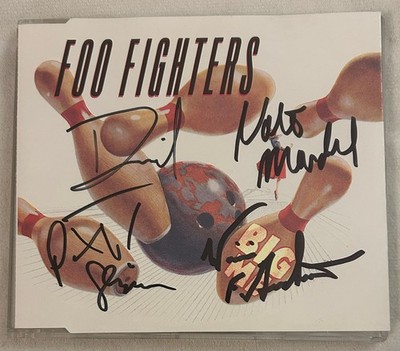 Foo Fighters Big Me Single CD Signed Dave Grohl Autographed