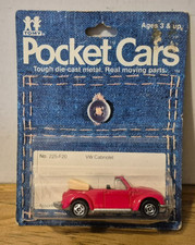 Tomy Tomica 1/60 N F20 VW Volkswagen 1303 S Käfer Cabrio Beetle auf Karte