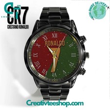 CR7 Cristiano Ronaldo Portugal Stainless Steel Watch