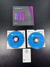Microsoft Windows 8 Professional Full/Upgrade 32Bit  64Bit DVD MS