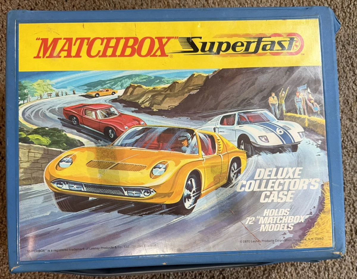 Matchbox Blue 1970 Vehicle Year Vintage Manufacture Diecast Cars