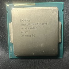 Intel 4th Gen Core i7-4770 SR149 3.40GHz -Core 8M LGA-1150 CPU