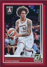 BRITTNEY GRINER ATLANTA 2025 DONRUSS WNBA  RED REFRACTOR SP #399