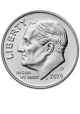 2025 D Roosevelt Dime uncirculated