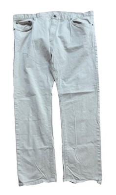 Brooks Brothers Richmond 5-Pocket Pants 42x32 Beige Straight Stretch Chino