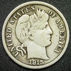 F+ 1915 10C Barber Dime