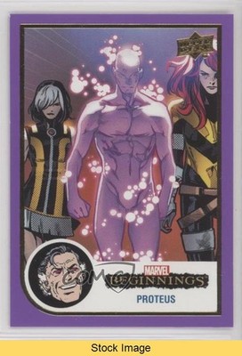 2022 Upper Deck Marvel Beginnings Vol 2 Series 1 Purple Proteus #90 READ 1u6