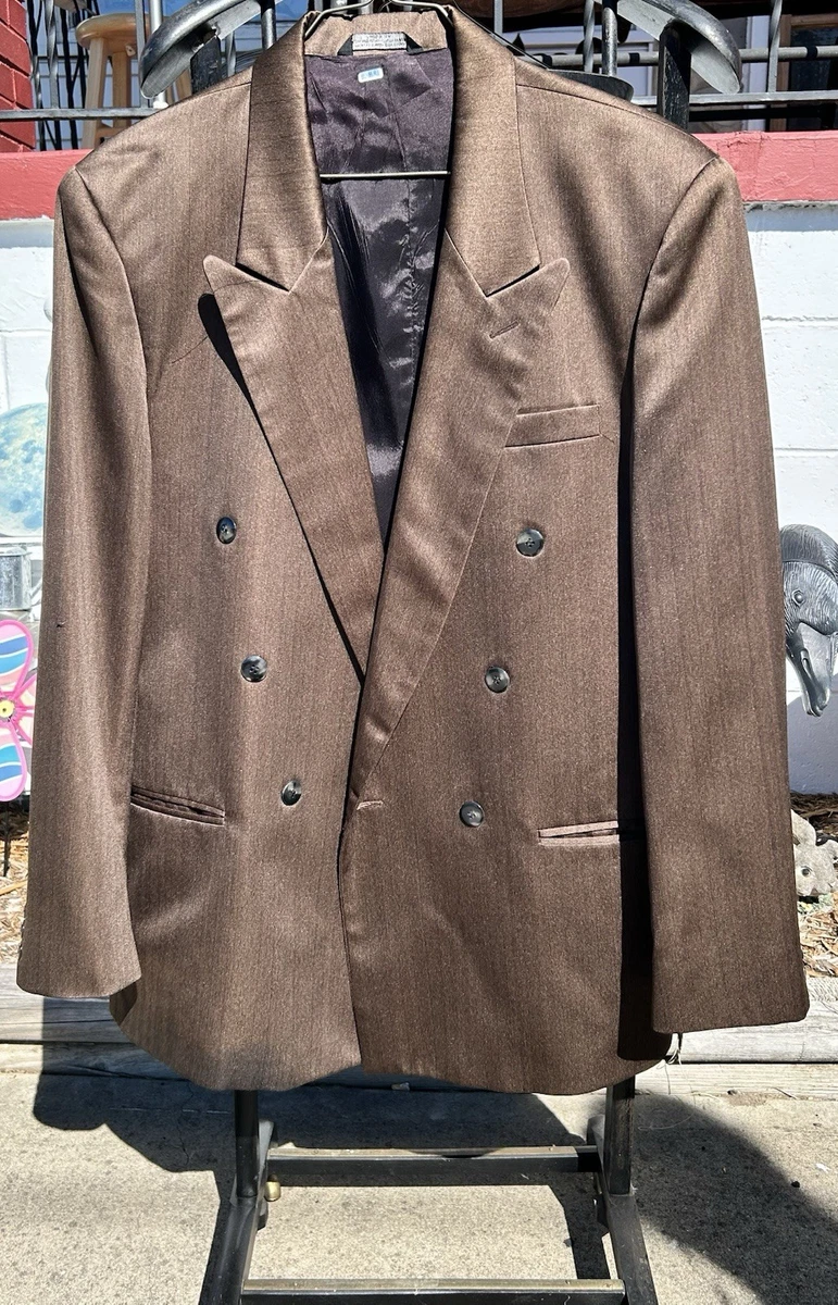 Vintage Double Breasted Suit In Men's Vintage Suit Jackets