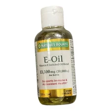 Nature’s Bounty Vitamin E Oil Supports Immune & Antioxidant 13,500mg  2.5 fl Oz