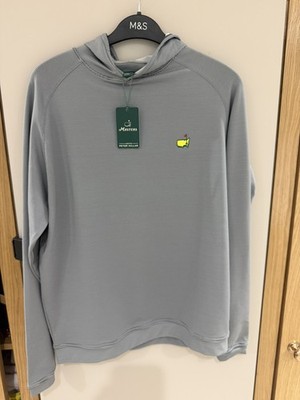 The Masters by Peter Millar Herren Small Golf Pullover Hoodie ANGC NEU