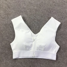 Tommie Copper Sports Bra Womens Small Zip Front Shoulder Support Activewear Gym