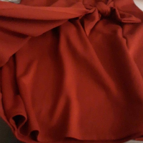 2-hip By Wrapper Girl's Red Wrap Skirt Size Large 12/14 - Picture 5 of 5