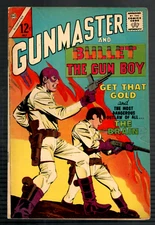 Gunmaster and Bullet The Gun Boy # 84 (4.5)  7/1965 Charlton 12c Western