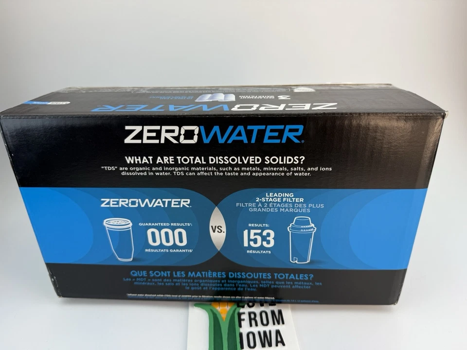 NEW ZEROWATER 5 Stage Advanced Filtration 3 Replacement Water Filters FS Charity - Image 3 of 4
