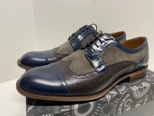 EMBASSY London 45 Orlando Schnürschuhe Flügelspitze Oxford-Schuhe 11 US - Bild 3 von 8