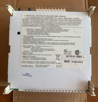 Honeywell W7751F 2003
