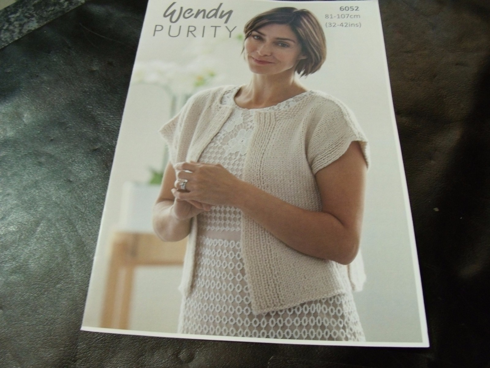 Wendy Purity Edge to Edge Cardigans Pattern  6052