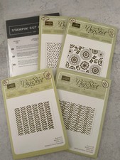 Stampin' Up Retired Dies / Embossing Folders no stamps - You Choose