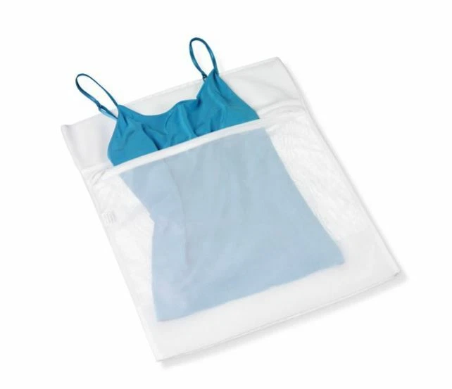 Borsa Rete Per Lavatrice WENKO | Salvabucato Per Intimi E Delicati | Bianco, Pratica E Resistente Per Capi Fragili