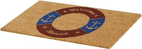 Rubber-Cal "Bienvenido a bordo"? Alfombrillas para puertas náuticas 15mm X 18" X 30" - Imagen 2 de 6