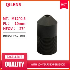 QILENS HD 2 megapixel FL10mm CCTV lens M12 0.5 for security surveillance cameras