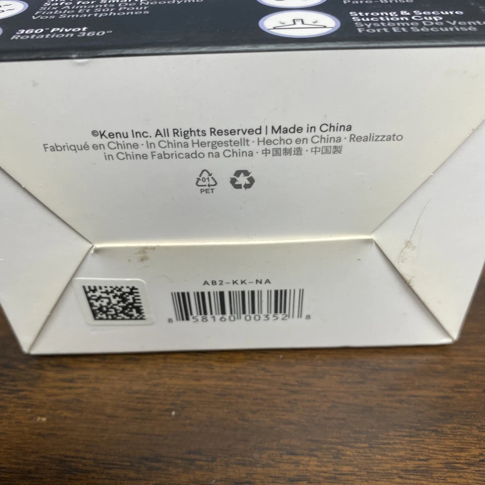 Kenu Airbase Magnetic Premium Suction Car Mount - Black - Image 2 of 4