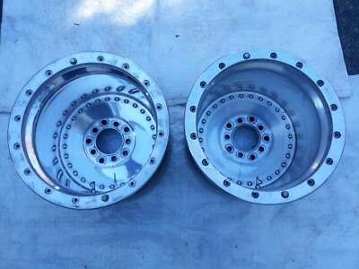 16x12 Champion Bead Lock Wheels Center Line Auto Drag Pair ...