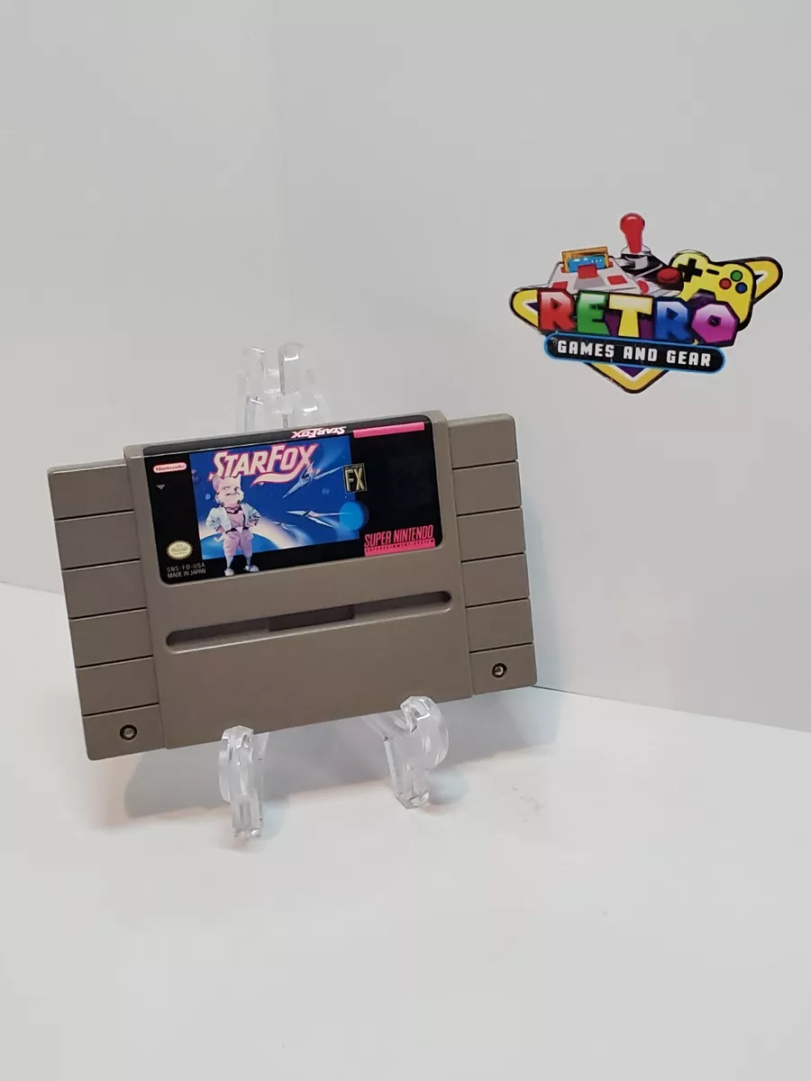 Star Fox - SNES Super Nintendo Game Starfox - Tested Working & AUTHENTIC