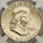 1959 Franklin Half Dollar 50C Grade NGC PF 66