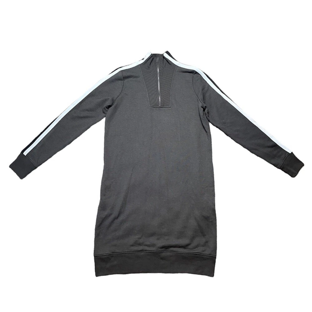 ATHLETA Circa Track Sweatshirt Dress Size Small TALL