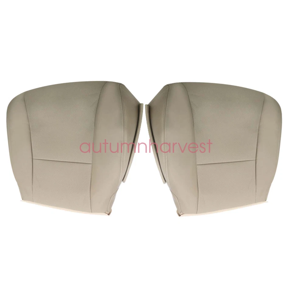Cubierta de asiento inferior de cuero tostado para conductor/pasajero 2007-2012 para Lexus LS460 600h Foto 2 de 4