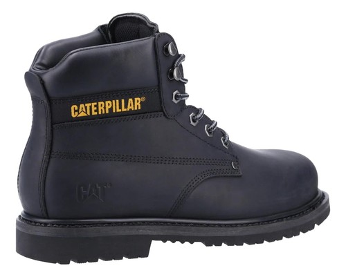 Mens Caterpillar PowerPlant S3 Safety Steel Toe/Midsole Work Boots Sizes 6 to 13 - Picture 4 of 13
