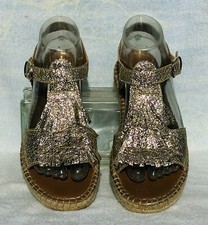 Maypol Spain Flat Espadrille Sandals w/Fringe...