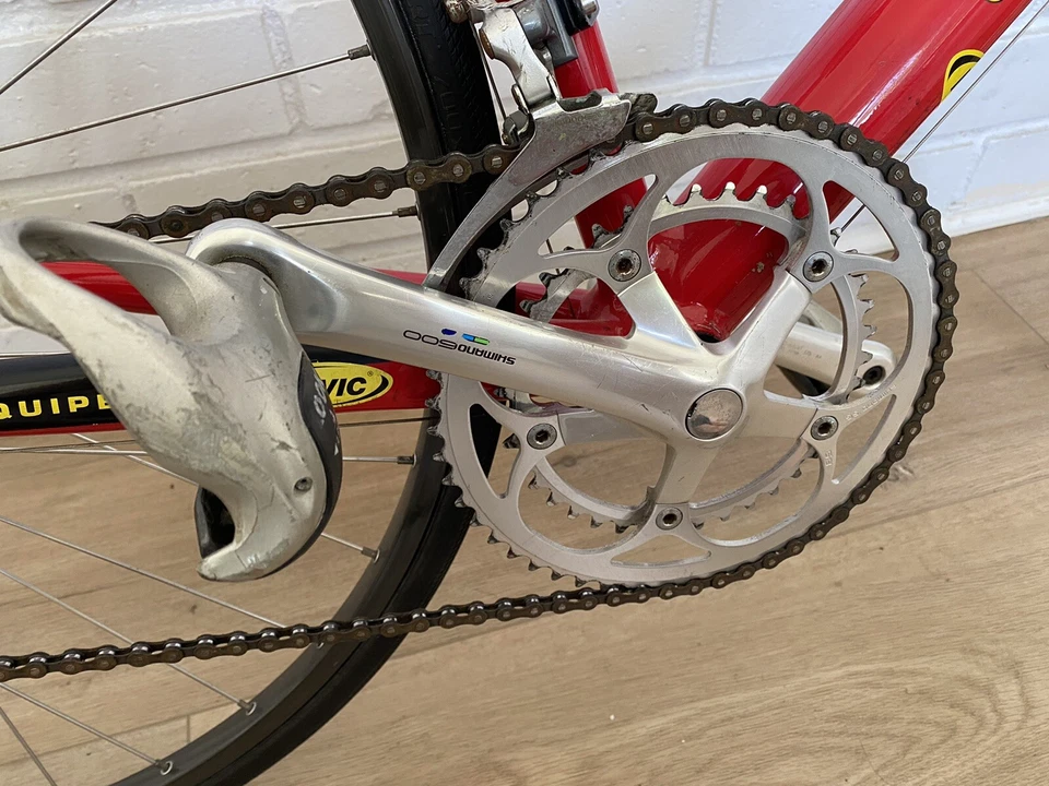 Bicicleta de Carretera Cannondale Alcalyte Mavic con Componentes Shimano 600 Hecha a Mano en EE. UU. Foto 3 de 4