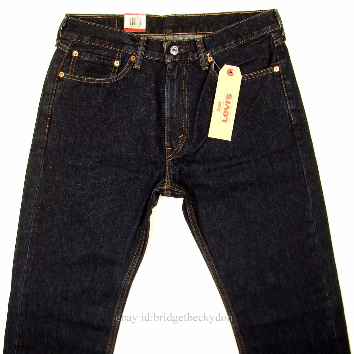 Levis 505 Jeans New Mens Regular Fit Straight Leg 29 30 31 32 33