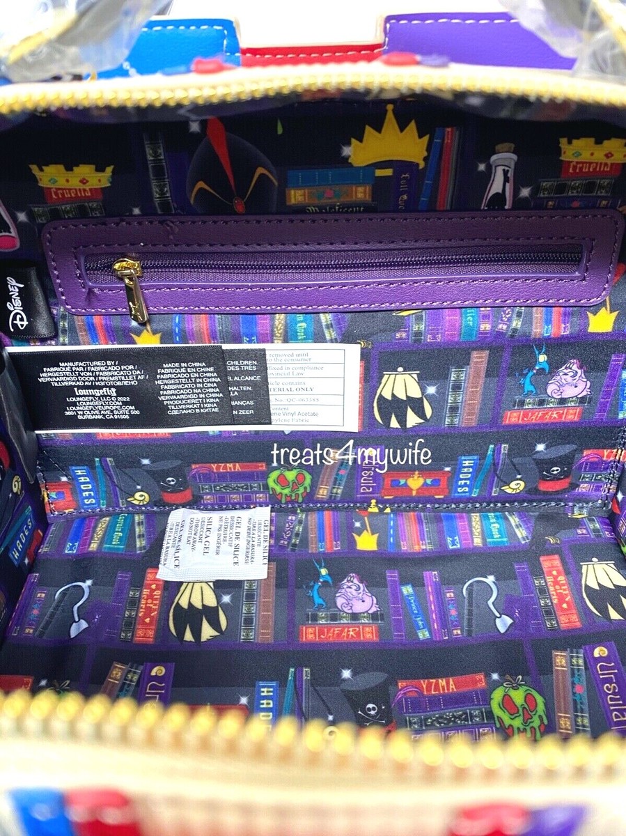 FDDisney Villains ハチ型ストラップ 2個セット NWT! Loungefly Stitch Shoppe Disney Villains Books Crossbody