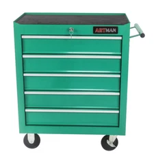 5 Drawers Rolling Tool Chest Tool Storage Cabinet Garage Cart Workshop w/ Wheels