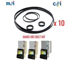 (10) Mars MEI Series 2000 Belt Kit for AE & VN Dollar Bill Validators/Acceptors 