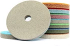 4" 5" 6" 7" Diamond Sponge Fiber Polishing Pads for Granite Marble Stone Clean
