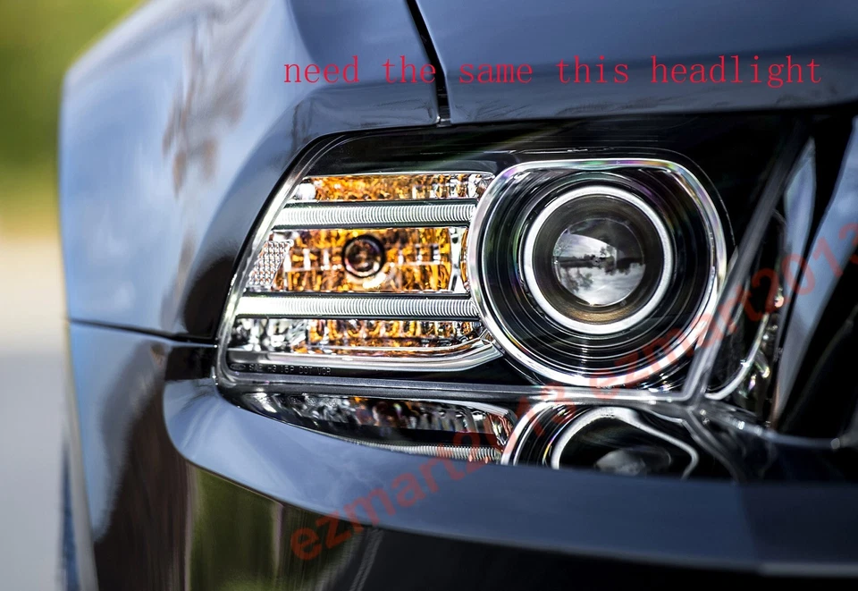 4pcs Dream color Flow series RGB for Ford Mustang projector 10-14 Flash Flow DRL - Image 2 of 4